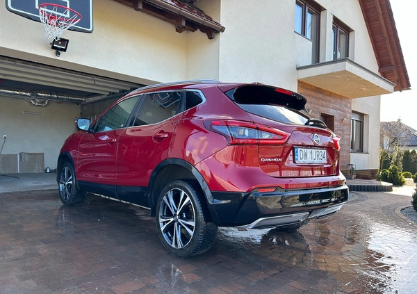 Nissan Qashqai cena 69999 przebieg: 103500, rok produkcji 2018 z Milicz małe 301
